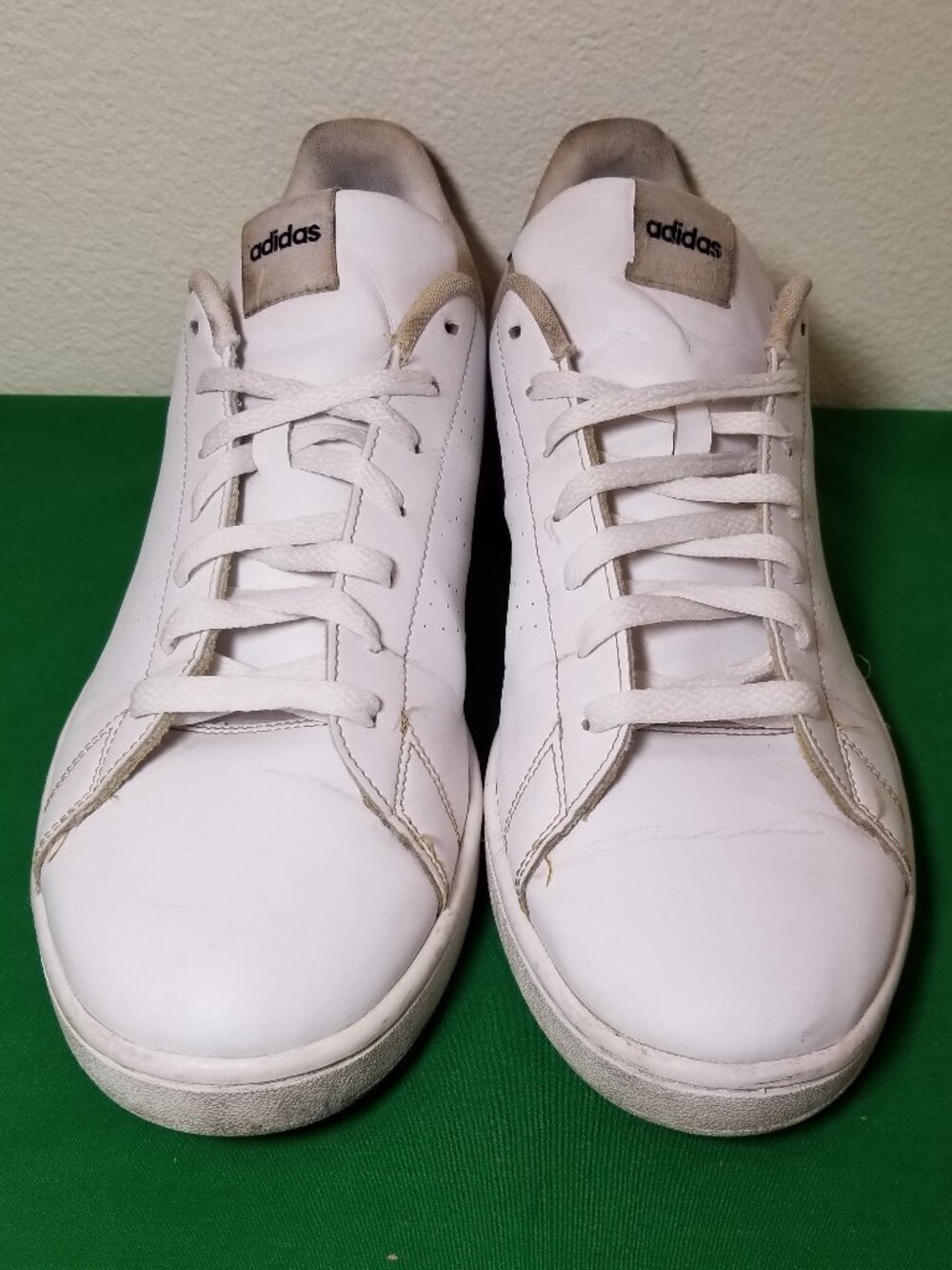 Adidas Streetcheck Cloudfoam Court Low White Sneakers Mens Sz 13 Retro Street